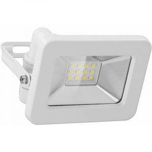 Goobay Projecteur LED 53869-10 W - Blanc neutre 4000 K - 850 lm - Angle d'éclairage 110° - Indice de protection IP65 - Blanc neutre