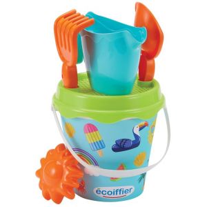 Ecoiffier Seau garni d&eacute;cor Holidays 17 cm 460