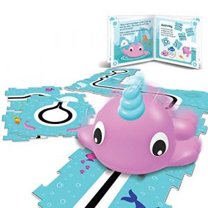 Learning Resources Narval Dipper à programmer Go Pets de, STEM, jouet d’initiation à la programmation, animal interactif, à partir de 4 ans