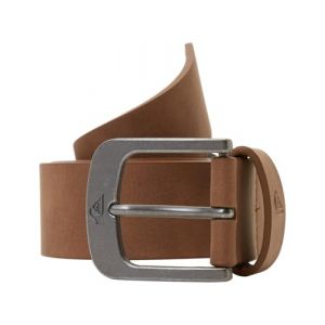 Quiksilver Main Street - Ceinture en imitation cuir pour Homme Marron