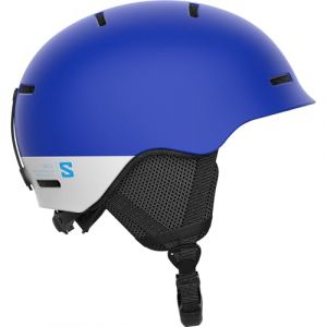 Salomon Orka Casque de Ski pour Enfant, Idéal pour Le Ski et Le Snowboard, Bleu, KM 5356