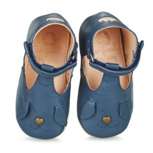 Image de Easy Peasy Chaussons bébé LOULLYP CHIEN - Couleur 18,19,21,22,23 - Taille Bleu