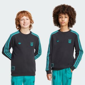 Adidas Liverpool Sweat Terrace Icons - Noir Enfant Originals, pointure 128 cm - ['Noir'] - Taille 128 cm