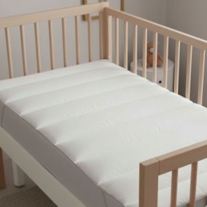 Terre de Nuit Surmatelas b&eacute;b&eacute; 70x140 moelleux anti-acariens