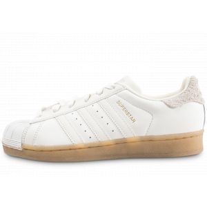 Image de Adidas Superstar W, Chaussures de Fitness Femme, Multicolore Blanub/Gum4 000, 37 1/3 EU