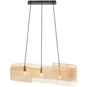 Nordlux Suspension Jaffna 3 lumières réglable E27 IP20 60W naturel