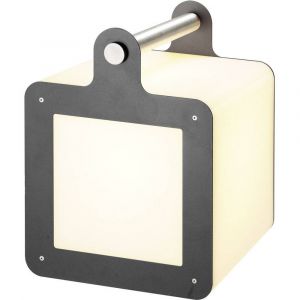 DM Lights SLV - Cube lumineux portable Omnicube IP54 H43 cm - Anthracite