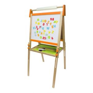 Image de Tapioca double tableau bois évolutif + dérouleur + accessoires