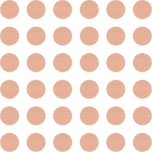 Cyclingcolors 36x Cache vis adh&eacute;sif autocollant diam&egrave;tre 25mm protection bouchon trou obturateur meuble table chaise maison, Erable