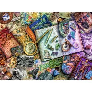 Image de Ravensburger Puzzle 500 pi&egrave;ces - Le bureau de l'arch&eacute;ologue