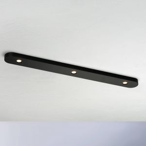 Bopp Close Plafonnier LED, 3 sources de lumière, long, 92380300,