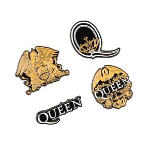 Grupo erik Pin's de Queen - Set 4 Pins Queen - pour Unisexe - Standard