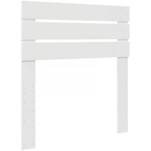 VidaXL Tête De Lit Avec Tête De Lit Blanc 100 Cm Bois D'ingénierie