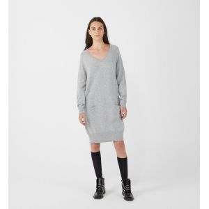 Image de Emporio Armani Robe courte CROWA Gris - Taille FR 36,FR 38