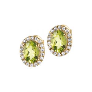 Jacques Lemans Boucles d'oreilles à fermoir à poussette SE-O116F 925 Argent