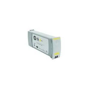 HP CR253A - Lot de 3 Cartouches d'encre n°771 jaune (775ml)