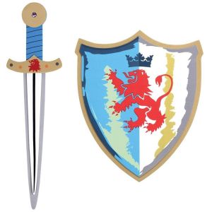 Ruedelafete Set chevalier mousse EVA Ep&eacute;e et bouclier