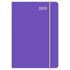 MIDNIGHT Agenda 2025 – Agenda de poche – 12 x 17 : Midi Flexi Diary EarthLine