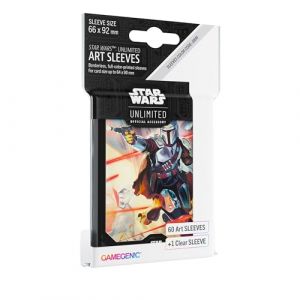 Star Wars : Unlimited TCG Mandalorian ART SLEEVES - (60 Pack)