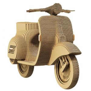 Cartonic - Puzzle 3D Scooter - Naturel -