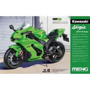 Meng Maquette moto : KAWASAKI NINJA ZX-10RR (&Eacute;dition pr&eacute;-color&eacute;e) - 1/9