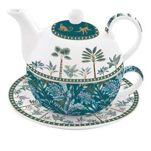 Easy life Coffret thé solitaire Jungle 35 cl Multicolore - Couleur Multicolore - Taille TS