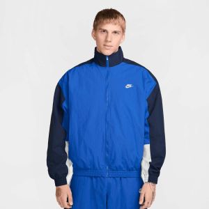 Nike Club Woven Oversized Track Jacket, Survêtements, en bleu, taille: S - Couleur bleu - Taille S