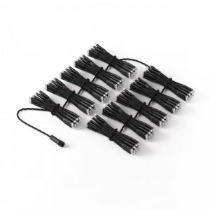 Twinkly Rideau Lumineux Connecté 1x2m IP65 - Fil Transparent Étanche, Intelligent et Parfait pour l'Extérieur