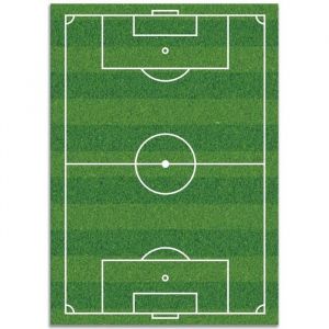 Tapis vinyle terrain de football 120x170cm