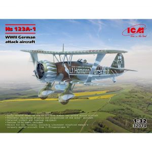 ICM Maquette avion : Hs 123A-1 - 1/32