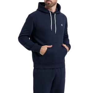 Image de Champion Legacy Basics Powerblend Fleece Sweatshirt à Capuche, Bleu Marine, XXL Homme