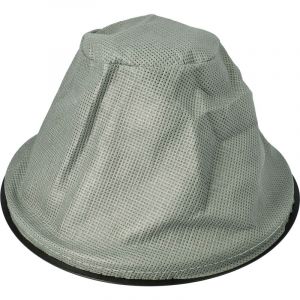Vhbw Filtre &agrave; sac compatible avec G&uuml;de ga 18-1200 aspirateur de chemin&eacute;e, aspirateur &agrave; cendres - Filtre de rechange, lavable, noir / gris