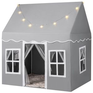Coast Children's Play Tent Starlight Playhouse with Windows and Net Curtains - Gris - 121 x 101 x 137 cm
