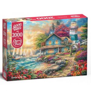 Image de Puzzle 2000 pièces : Lever de soleil au bord de la mer