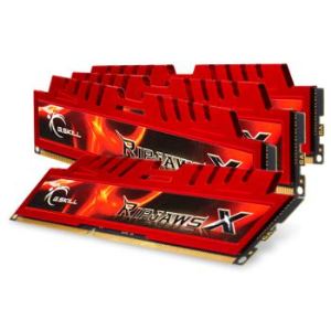 G.Skill F3-10666CL9Q-32GBXL - Barrettes mémoire RipjawsX 4 x 8 Go DDR3 1333 MHz CL9 240 broches