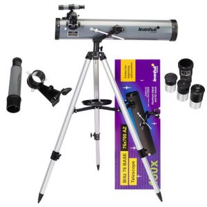 LEVENHUK - télescope réflecteur levenhuk blitz 76 base avec oculaires, monture et accessoires