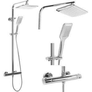 Réa Kit de douche tom chrome