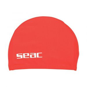 Image de Seacsub SEAC Bonnet en Lycra - Enfant - Rouge