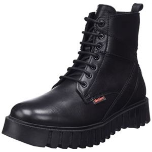 Kickers Boots Cuir Kick Fabulous Noir - Couleur Noir - Taille 42
