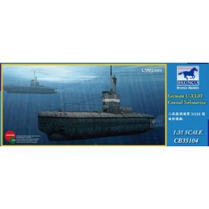Bronco Models CB35104 - Maquette sous-marin Côtier Allemend type XXIII