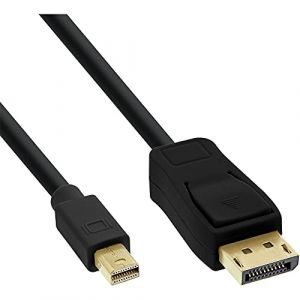 Inline Câble DisplayPort Mini DisplayPort (M) pour DisplayPort (M) 1 m noir