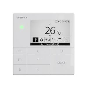 Toshiba Télécommande Filaire Avancée Rétro-Eclairée rav/drv - RBC-AMSU52-E