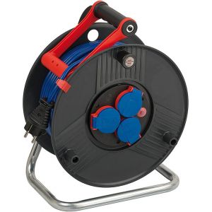 Brennenstuhl Enrouleur électrique 50 m 3 prises