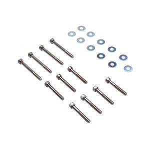 Image de 1Tek Tuning Kit de vis de carter Replay acier chrome pour trekker/Speedfight