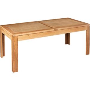 Table rectangulaire Boston en chêne (280 x 200 cm)