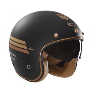 Casque moto jet Exklusiv Volt Liner
