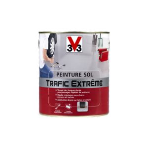 Image de V33 Peinture sol trafic extrême satin gris clair 500 ml