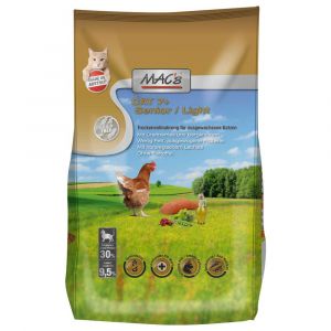 Mac's Croquettes chat Senior / Light Poulet Contenance : 7 kg