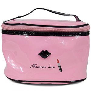 Image de Kinston Vanity case souple Make-up Lovers 21 cm Rose