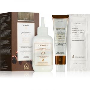 Korres Argan Oil Advanced Colorant / 7.17 Blonde/Beige farba do w?osów 145 ml
